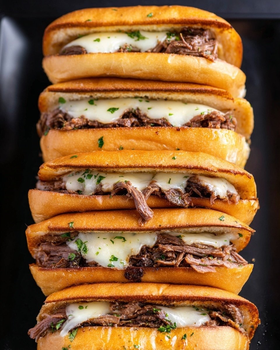 Slow Cooker French Dip Sandwich Recipe - Recipe Image — Slow Cooker French Dip Sandwich, French Dip Sandwich Recipe, Easy Beef Sandwiches, Comfort Food Recipes, Slow Cooker Sandwich Ideas