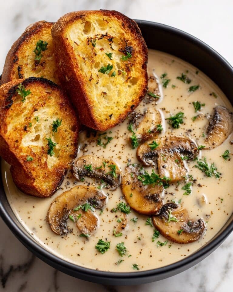Creamy Mushroom Soup Recipe