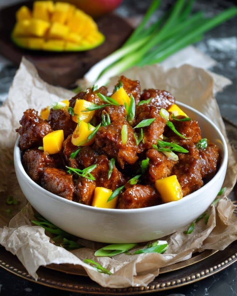 Chinese Style Mango Chicken Stir Fry Recipe
