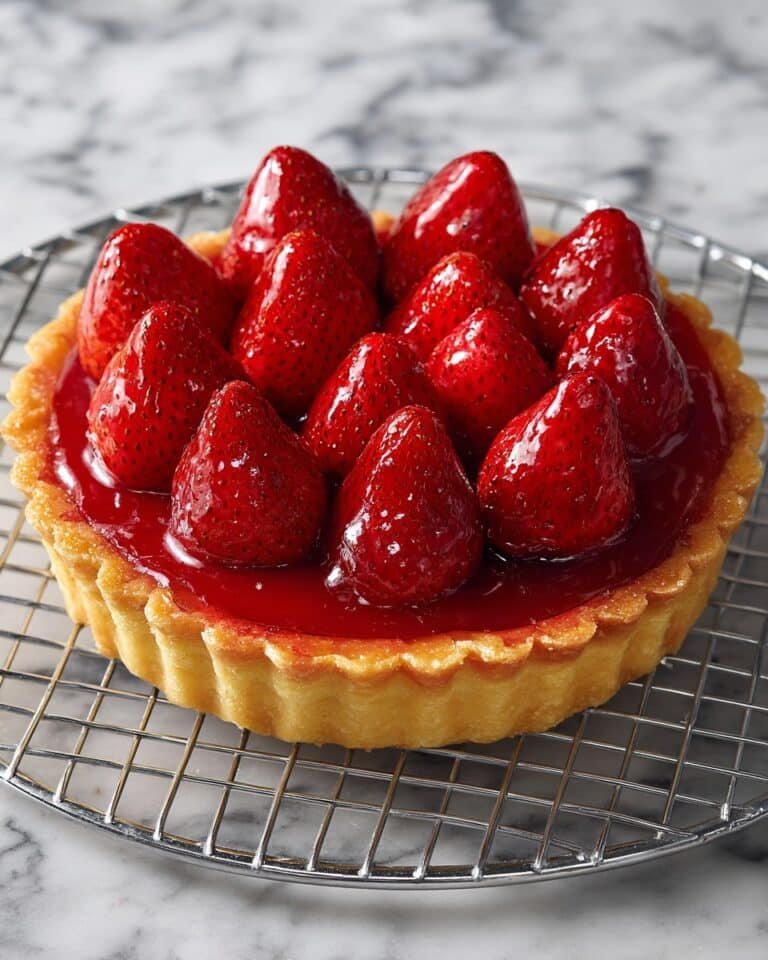 Glazed Fresh Strawberry Tart Recipe