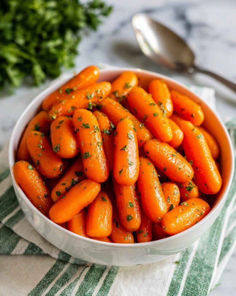 Garlic Butter Roasted Carrots Recipe
