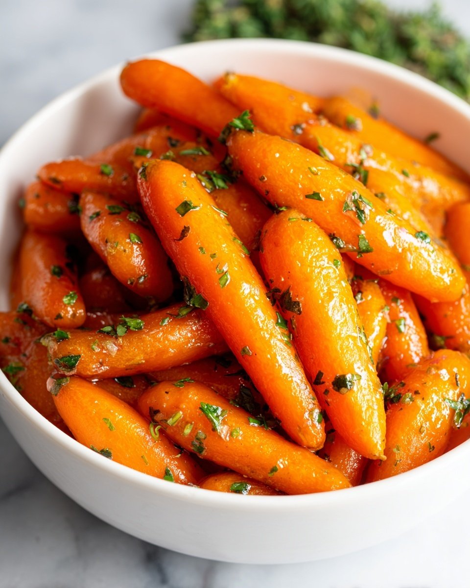 Garlic Butter Roasted Carrots Recipe - Recipe Image — Garlic Butter Roasted Carrots, easy roasted vegetable side dish, flavorful carrot recipes, healthy vegetable side, comforting roasted carrots
