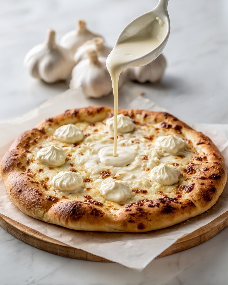 White Garlic Pizza Sauce Recipe