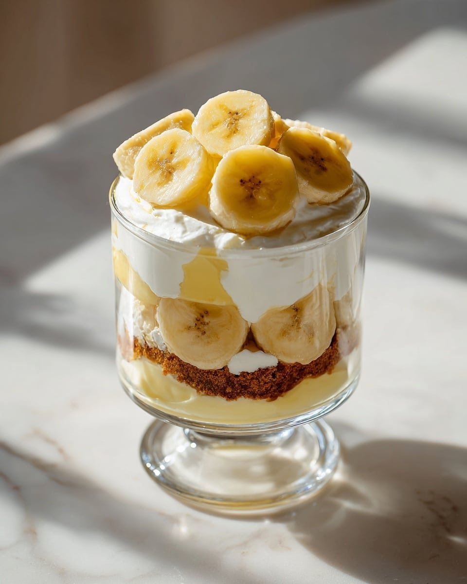 Easy Layered Banana Pudding Trifle Recipe