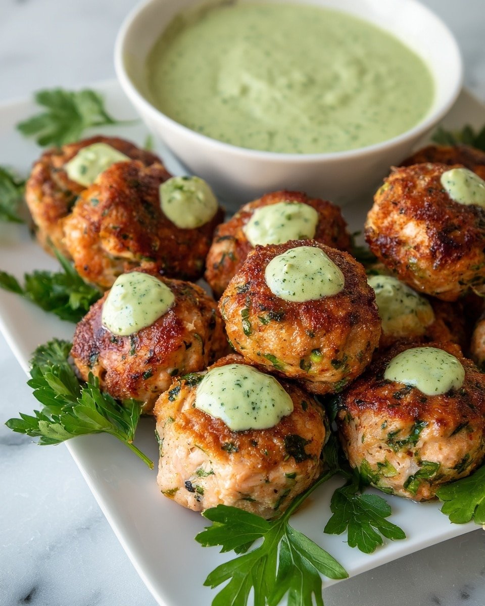 Crispy Salmon Bites with Avocado Sauce Recipe - Recipe Image — Crispy Salmon Bites with Avocado Sauce, salmon bites recipe, easy salmon appetizer, healthy salmon snack, crispy fish with avocado dip