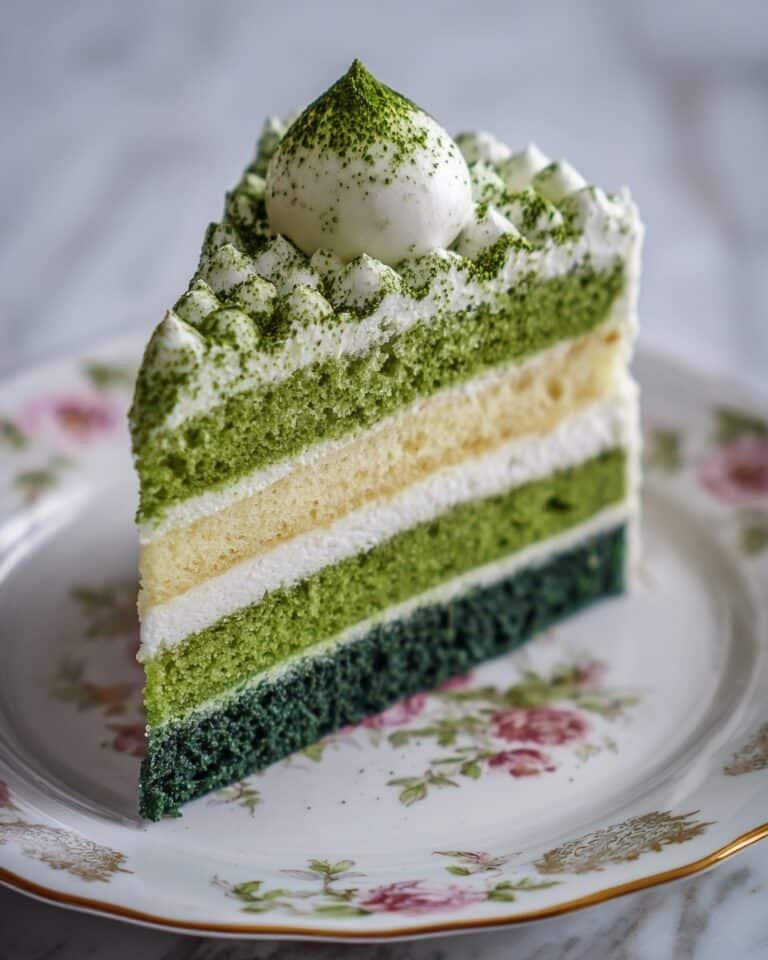 Soft & Rich Green Velvet Cake with Cream Cheese Frosting Recipe