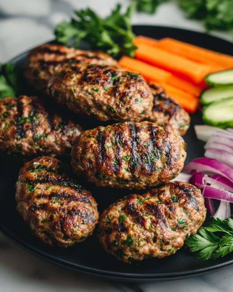 Middle Eastern Kofta Kebabs Recipe