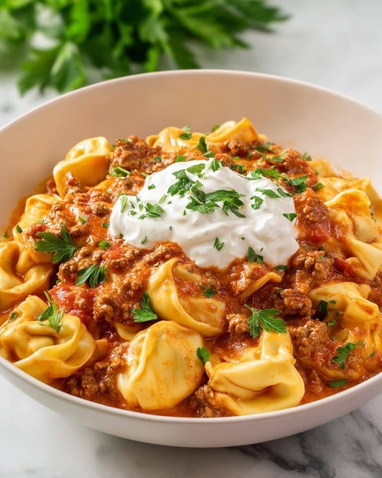 Cheesy Beef Enchilada Tortellini: Comfort Food Magic Recipe