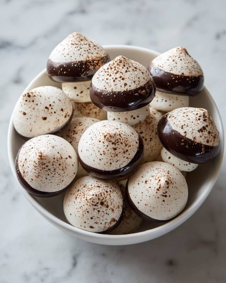 Meringue Mushrooms Recipe