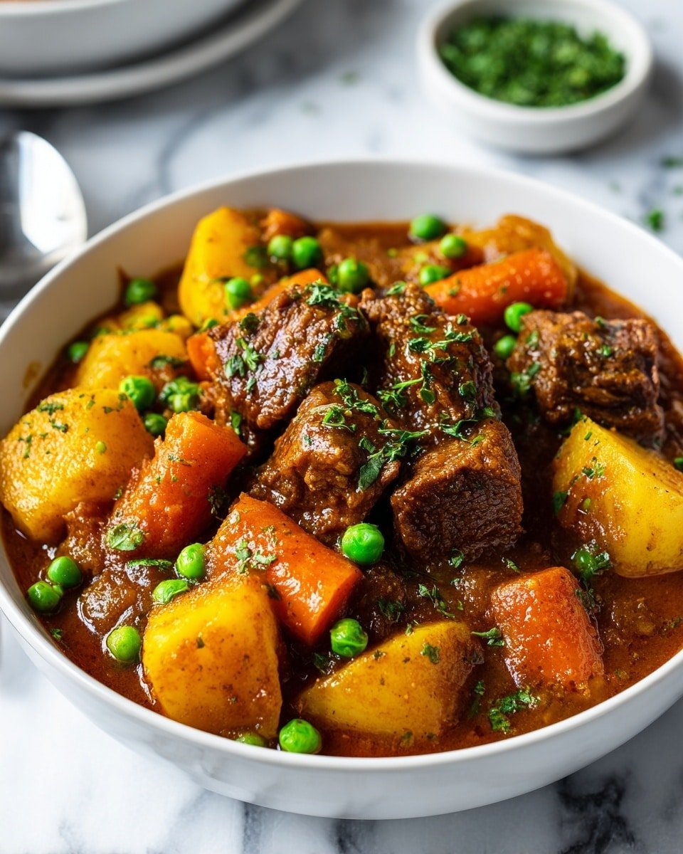 Classic Beef Stew Recipe - Recipe Image — Classic Beef Stew, hearty beef stew recipe, easy beef stew, comforting beef stew, homemade beef stew