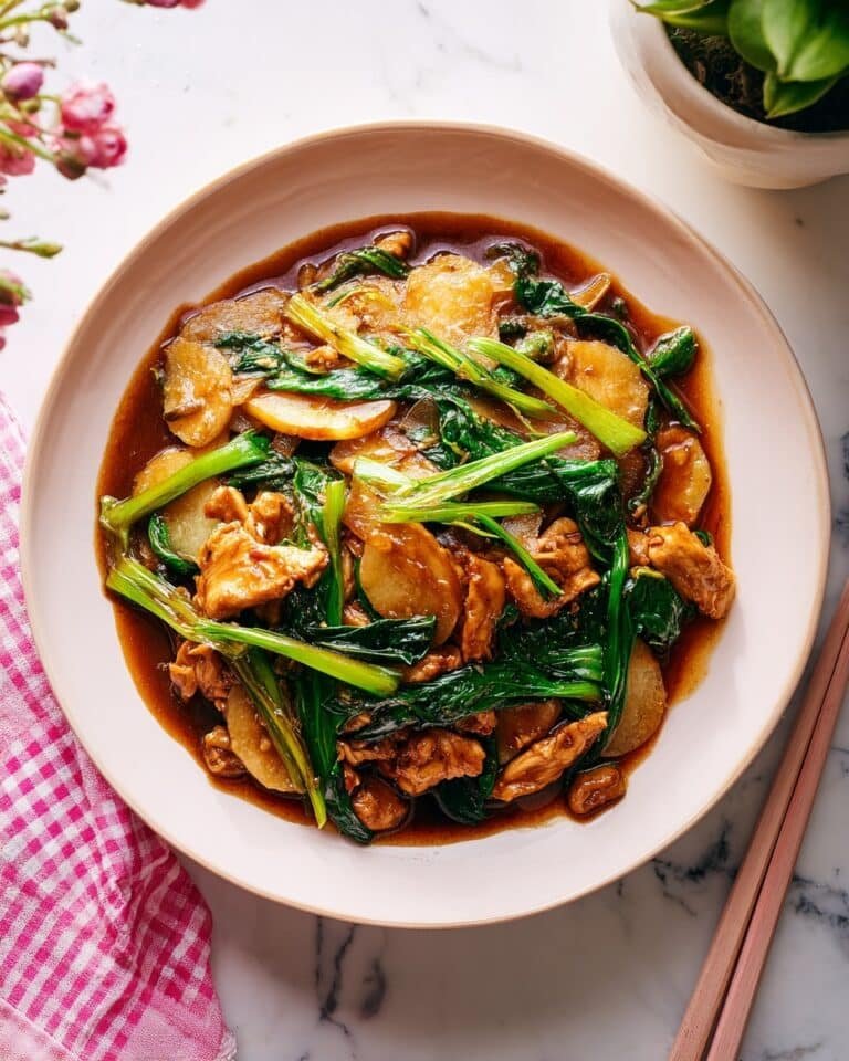 Stir-Fried Shanghai Rice Cakes (Chao Nian Gao) Recipe