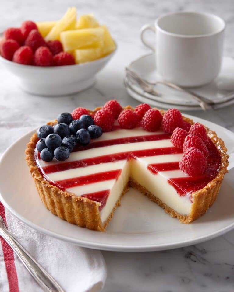 Easy American Flag Fruit Pizza Recipe