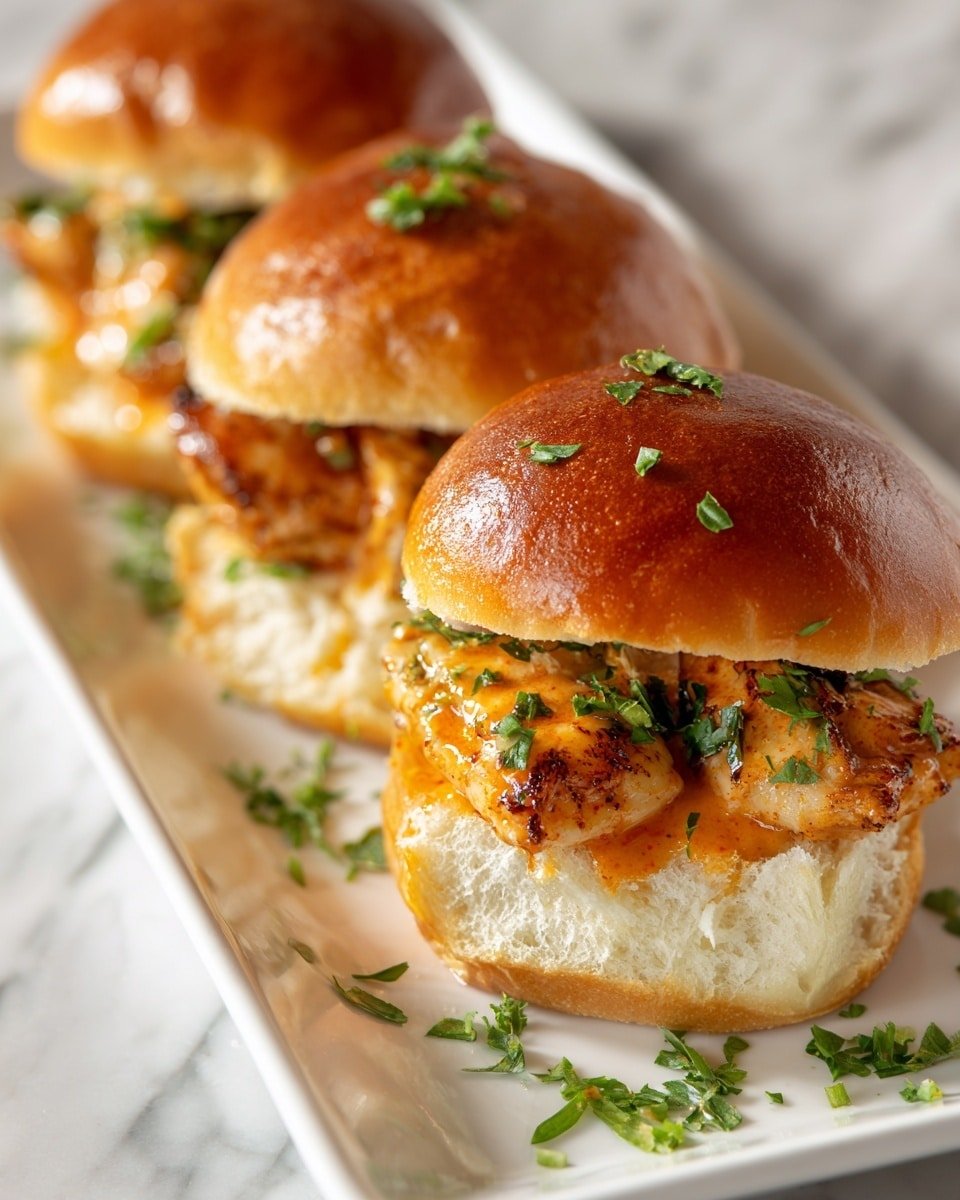 Mini Chicken Sliders Recipe - Recipe Image — Mini Chicken Sliders, Chicken Slider Recipe, Easy Chicken Sliders, Juicy Chicken Mini Burgers, Quick Chicken Slider Ideas