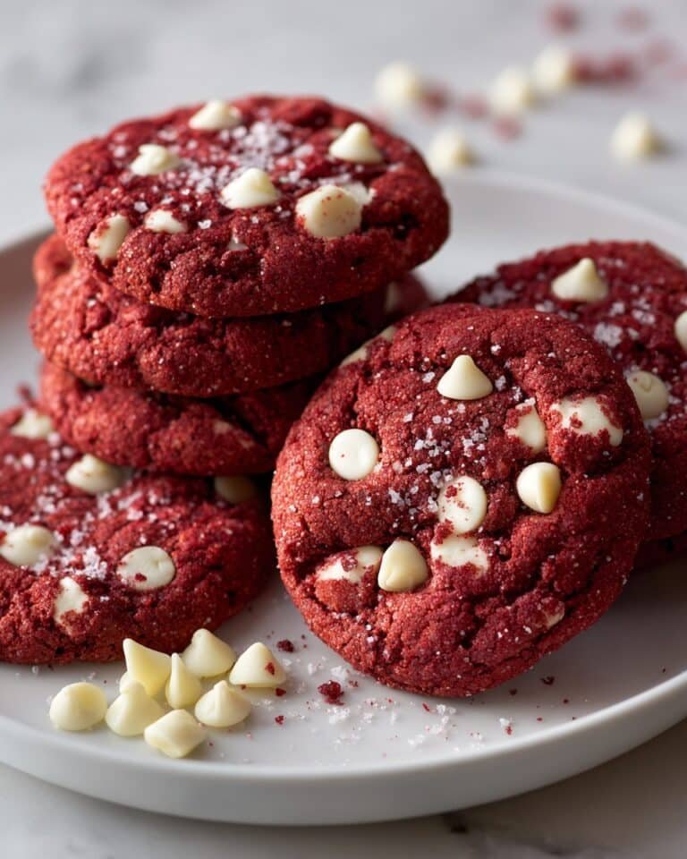Red Velvet Chocolate Chip Cookies Recipe