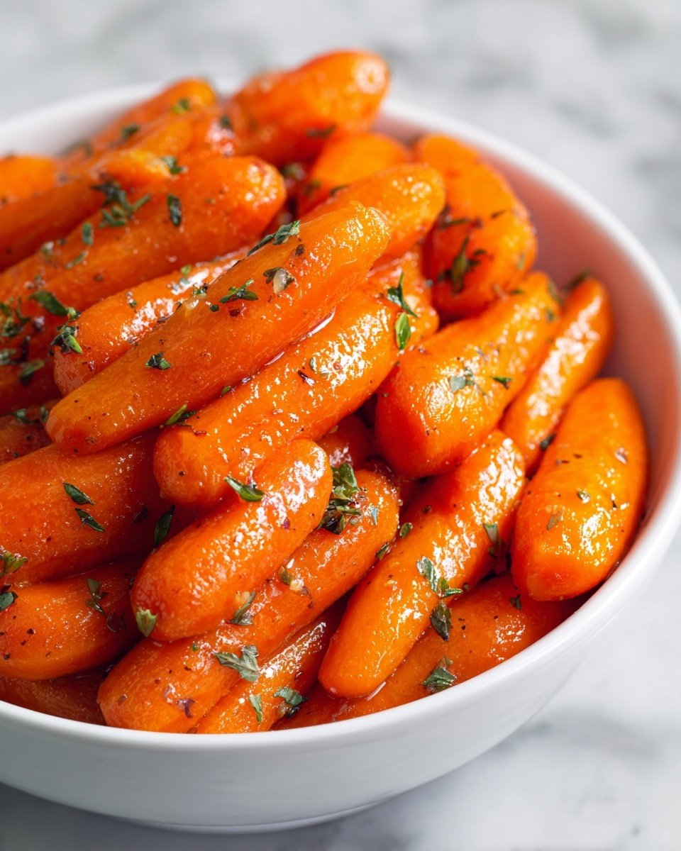 Garlic Butter Roasted Carrots Recipe - Recipe Image — Garlic Butter Roasted Carrots, easy roasted vegetable side dish, flavorful carrot recipes, healthy vegetable side, comforting roasted carrots