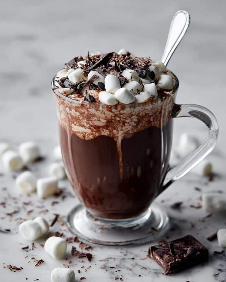 Dark Chocolate Hot Chocolate Recipe