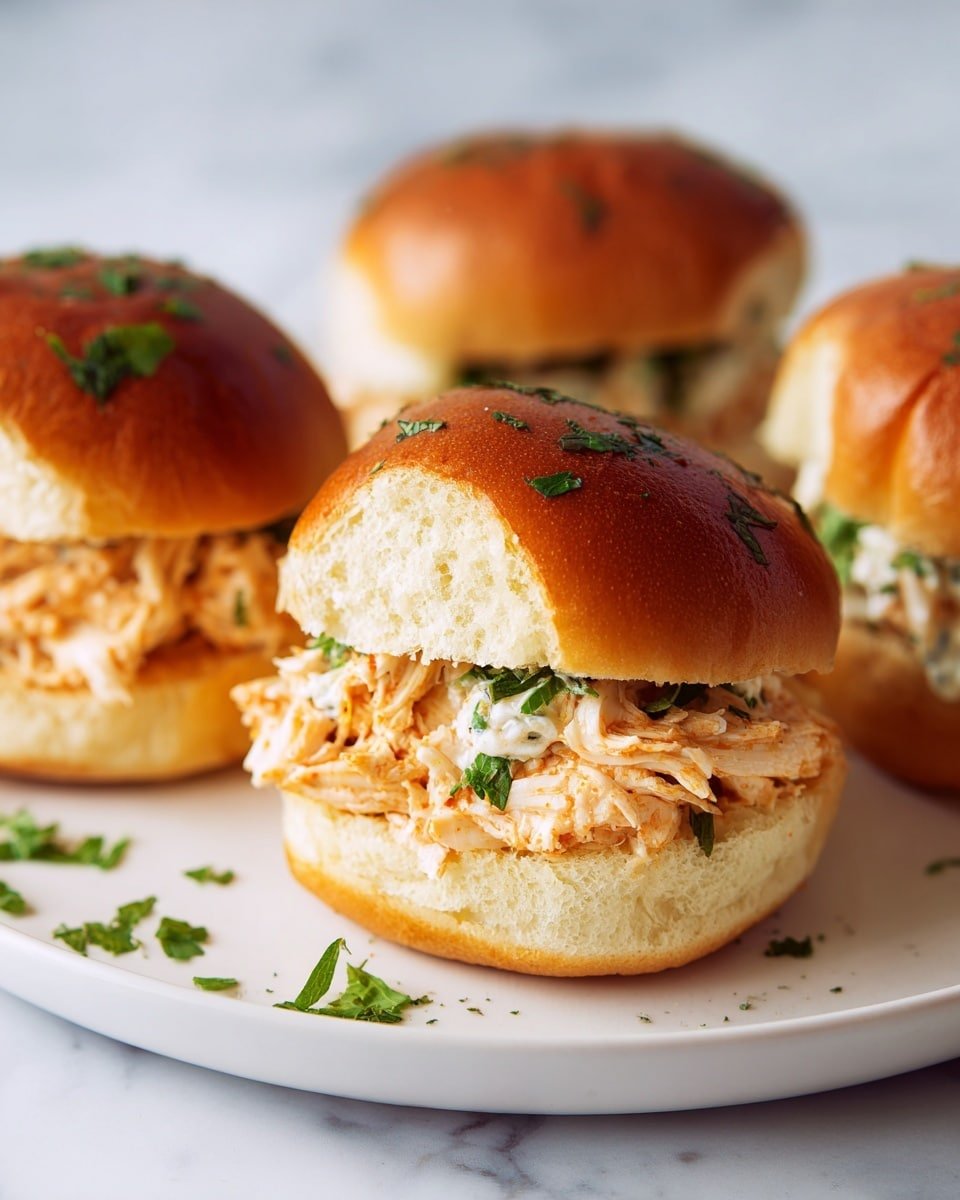 Mini Chicken Sliders Recipe - Recipe Image — Mini Chicken Sliders, Chicken Slider Recipe, Easy Chicken Sliders, Juicy Chicken Mini Burgers, Quick Chicken Slider Ideas