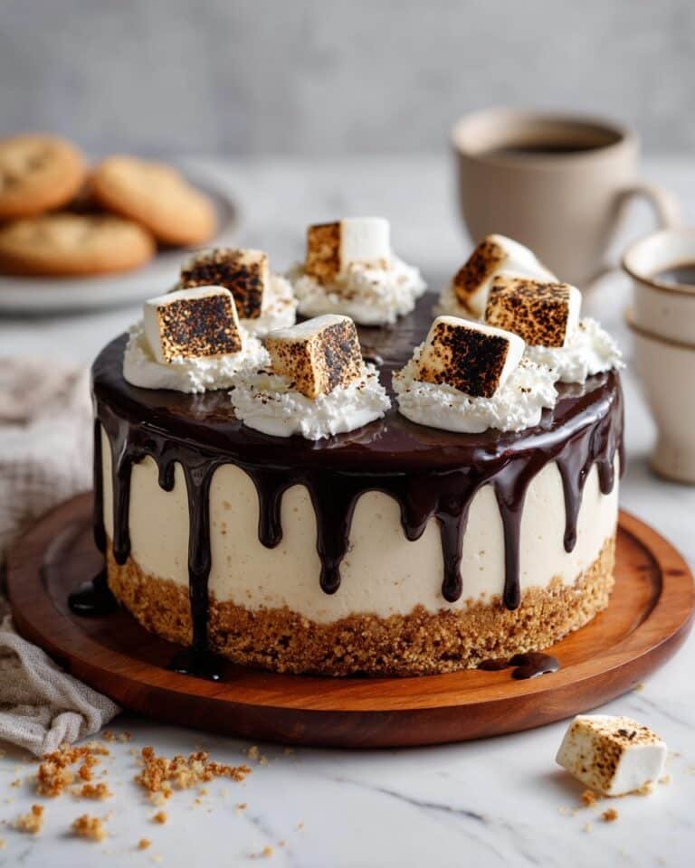 Decadent S’mores Cheesecake Recipe