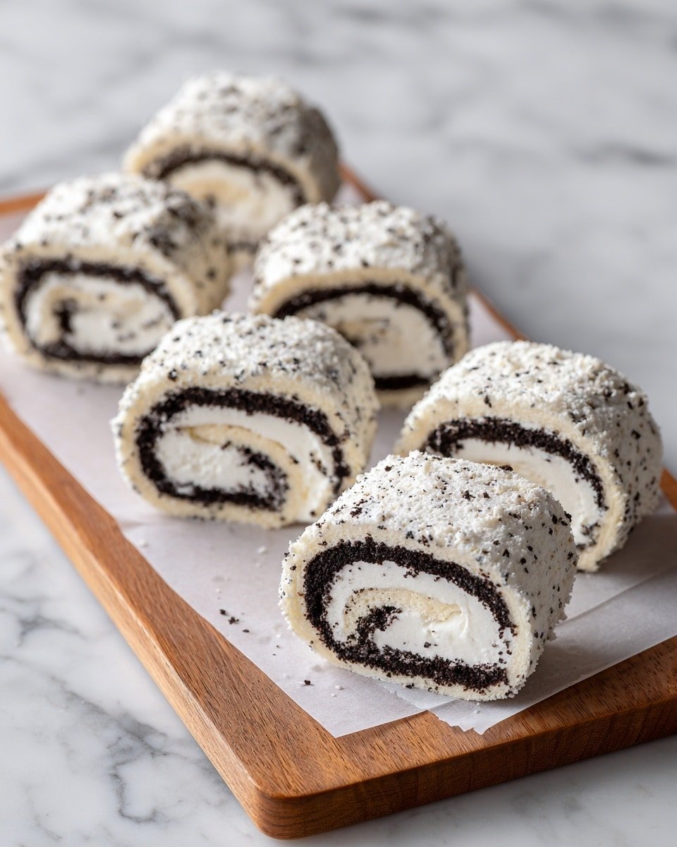 Oreo Sushi: Fun 2-Ingredient Dessert Everyone Will Love Recipe - Recipe Image — Oreo Sushi, 2-Ingredient Dessert, Easy Oreo Dessert, No-Fuss Oreo Treat, Fun Oreo Recipes