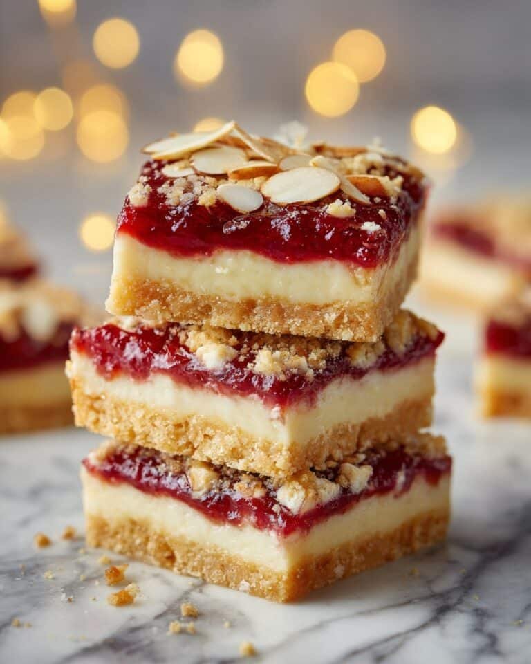 Christmas Cheesecake Bars Recipe
