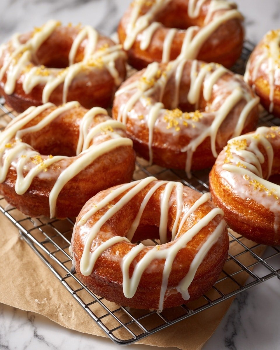 Pumpkin Spice Cheesecake Doughnuts Recipe - Recipe Image — Pumpkin Spice Cheesecake Doughnuts, pumpkin spice doughnuts recipe, autumn-themed doughnuts, creamy cheesecake doughnuts, cozy fall dessert recipes