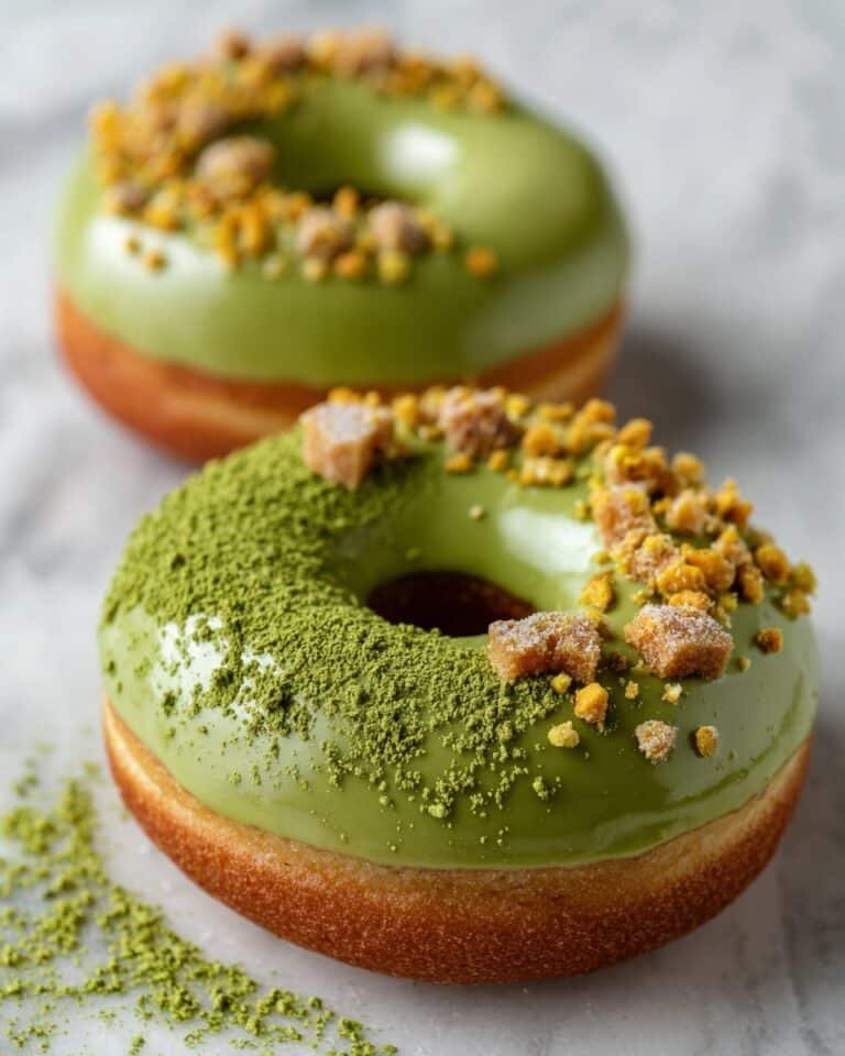 Matcha Donuts Recipe