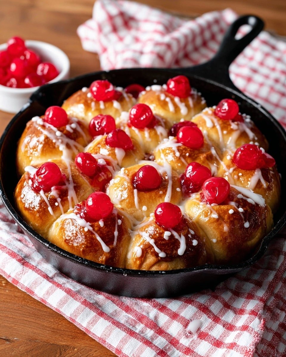 Cherry Pie Cinnamon Bake Recipe - Recipe Image — Cherry Pie Cinnamon Bake, Cherry Pie Cinnamon Bake easy recipe, comforting cherry dessert, cinnamon cherry bake for breakfast, warm cherry treat with cinnamon