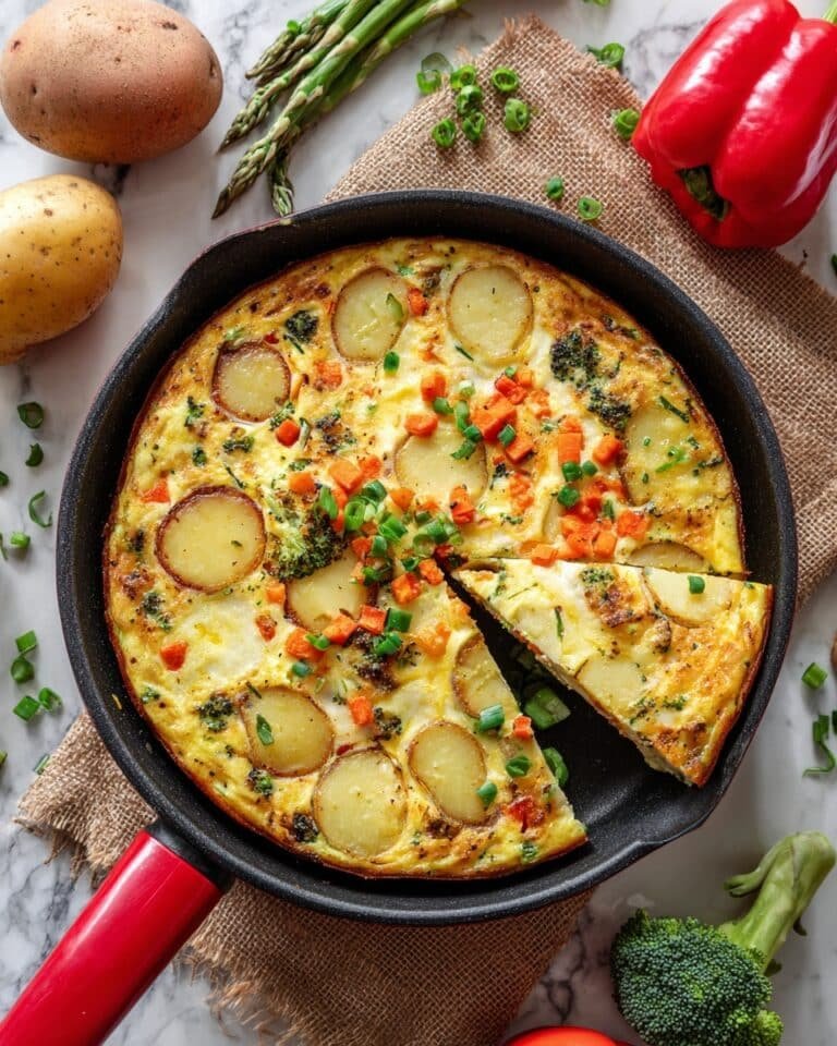 Savory Winter Vegetable Frittata Recipe