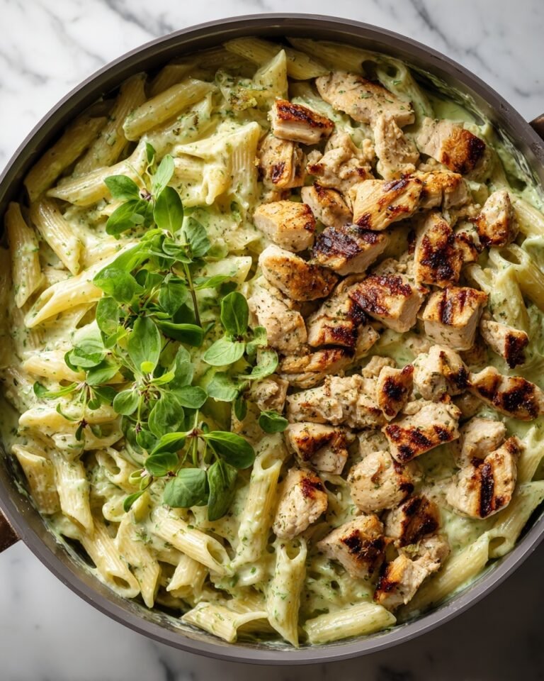 Creamy Chicken Pesto Pasta Recipe
