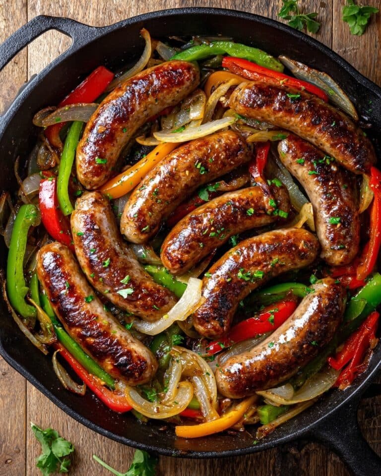 Andouille Sausage and Peppers Skillet Recipe