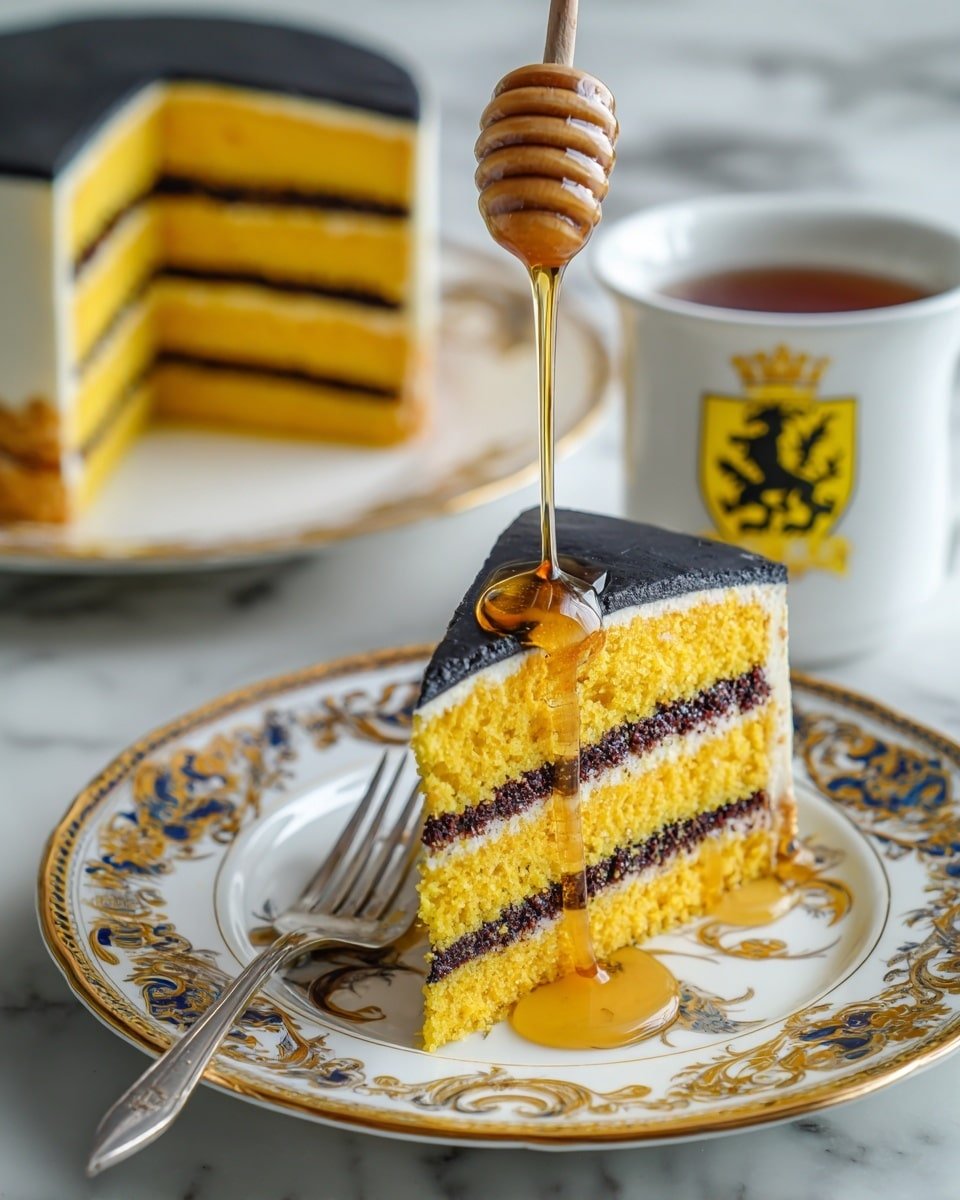 Homemade Hufflepuff’s Layer Cake Recipe
