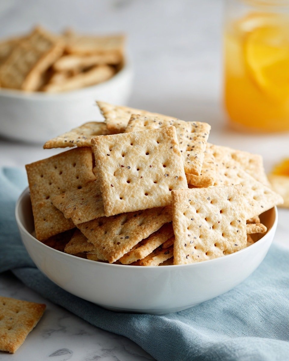 Alabama Fire Crackers Recipe - Recipe Image — Alabama Fire Crackers, spicy snack recipe, crunchy cracker snacks, homemade spicy crackers, easy party snacks