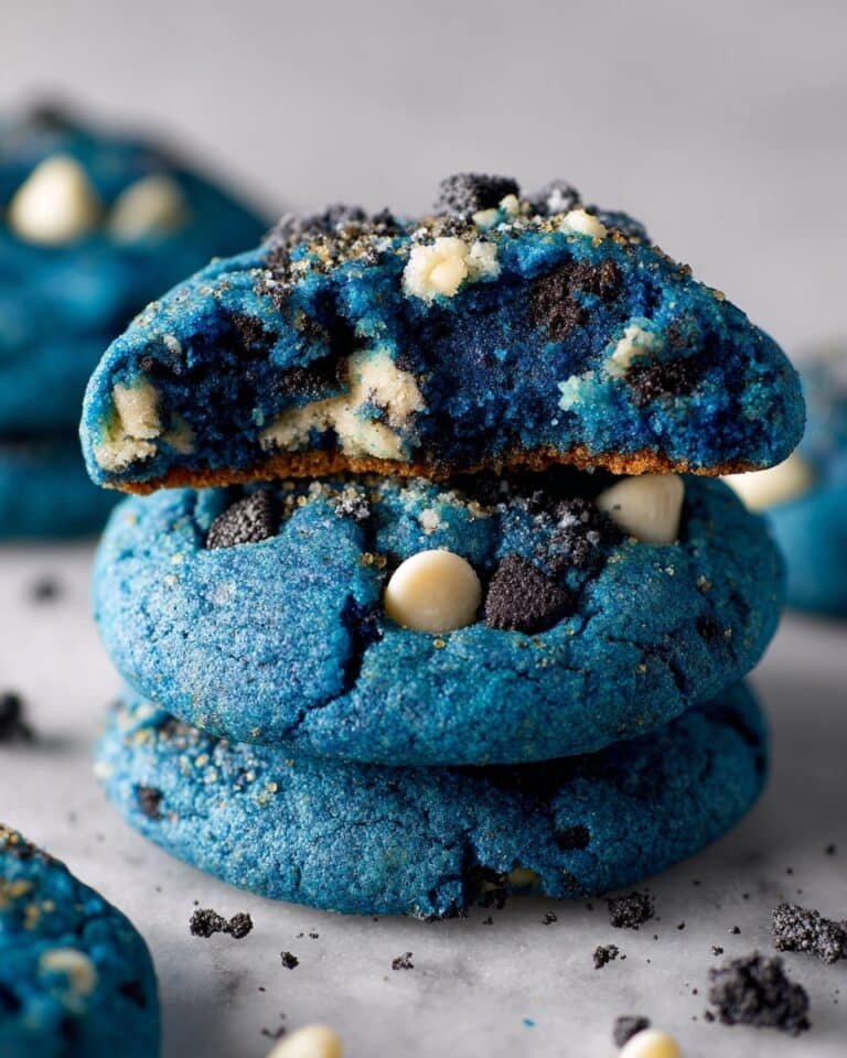 Blue Cookie Monster Cookies Recipe