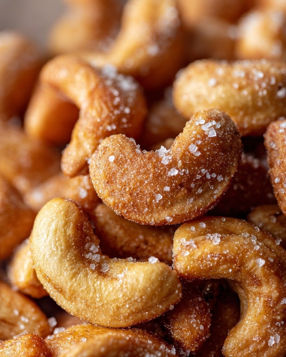 Honey Roasted Cashews Recipe - Recipe Image — Honey Roasted Cashews, homemade nut snacks, easy roasted nuts, cinnamon honey cashews, savory sweet nut recipe