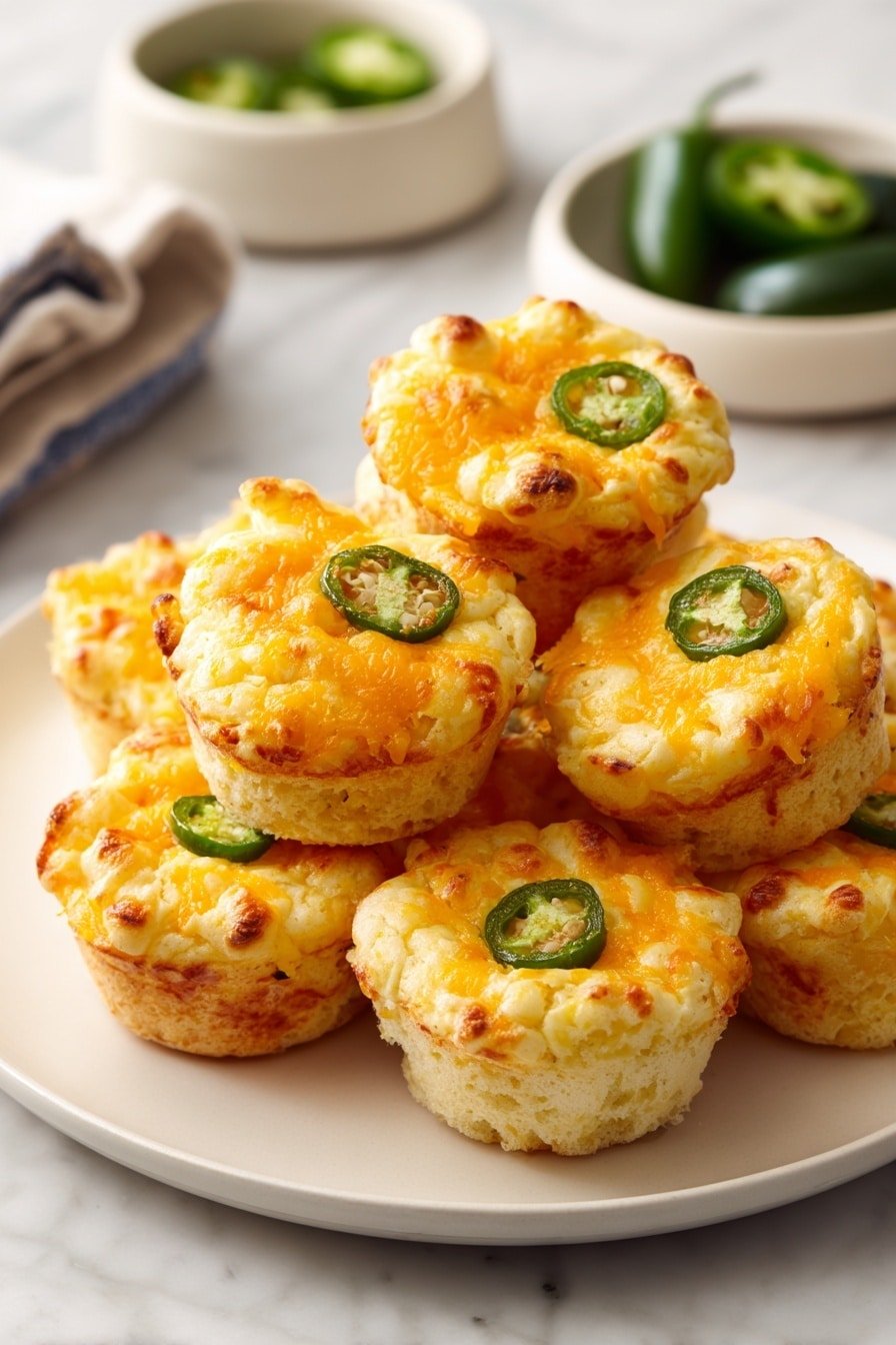 Cheesy Jalapeño Popper Shortbread Recipe - Article Image 2 — Cheesy Jalapeño Popper Shortbread, jalapeño popper appetizer, savory shortbread recipe, cheesy snack ideas, spicy cheese appetizer
