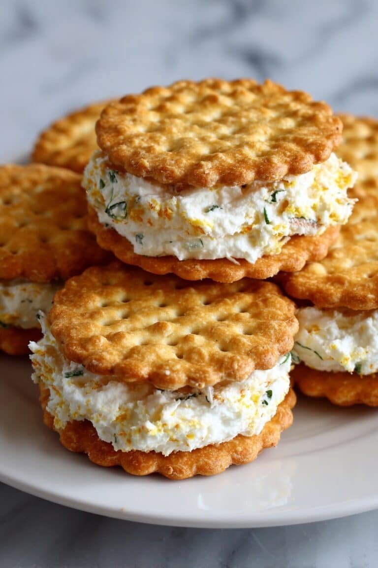 Cheesy Ritz Crackers Party Snacks Recipe