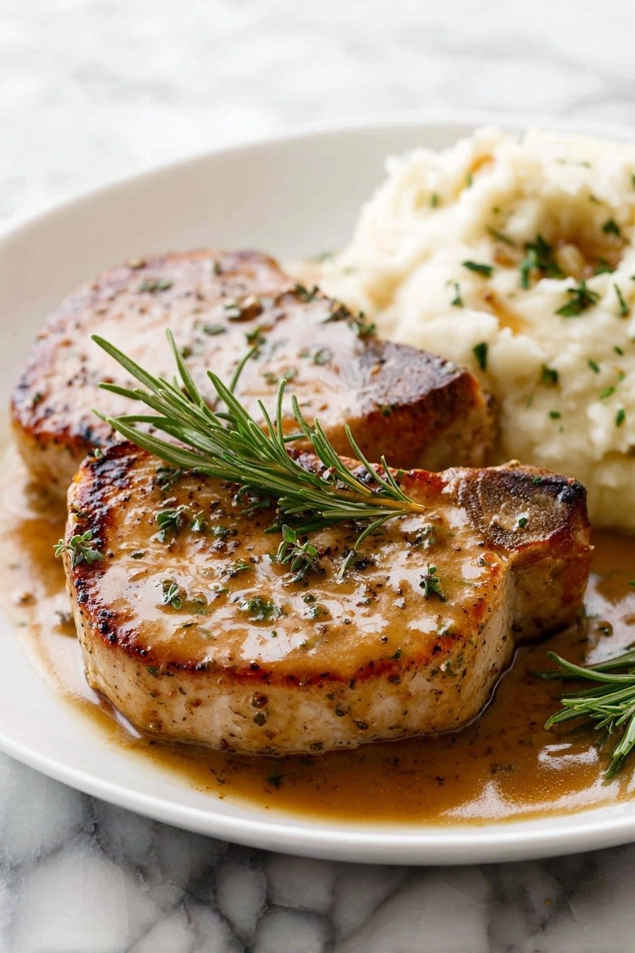 Slow Cooker Ranch Pork Chops Recipe - Article Image 2 — Slow Cooker Ranch Pork Chops, easy slow cooker pork chop recipe, creamy pork chop dinner, weeknight slow cooker meals, comforting pork chop ideas