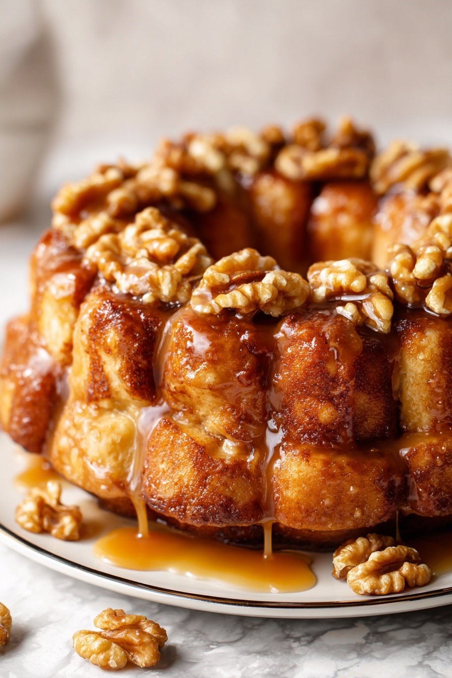Homemade Monkey Bread with Walnuts and Vanilla Recipe - Article Image 1 — Homemade Monkey Bread with Walnuts and Vanilla, easy monkey bread recipe, cinnamon walnut monkey bread, soft and sticky monkey bread, brunch dessert recipes