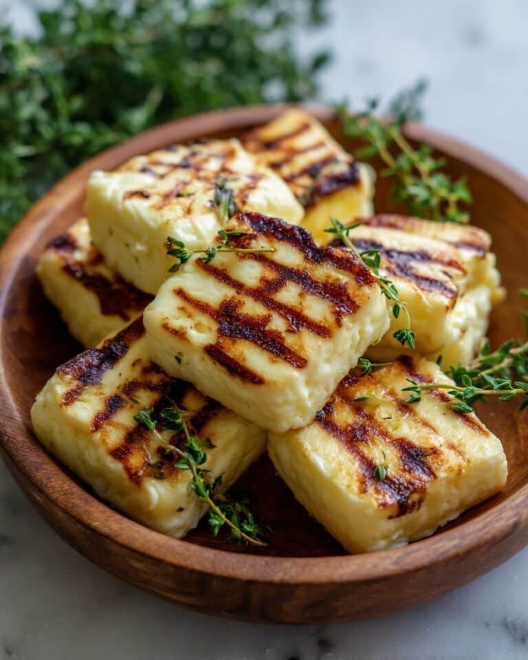 Halloumi with Honey and Thyme Recipe