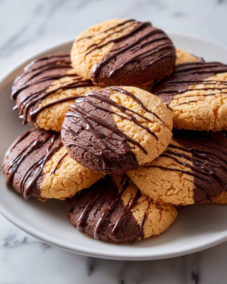Peanut Butter Fudge Stripe Cookies Recipe