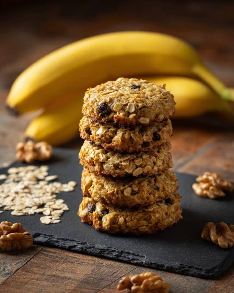 Banana Oatmeal Cookies Recipe