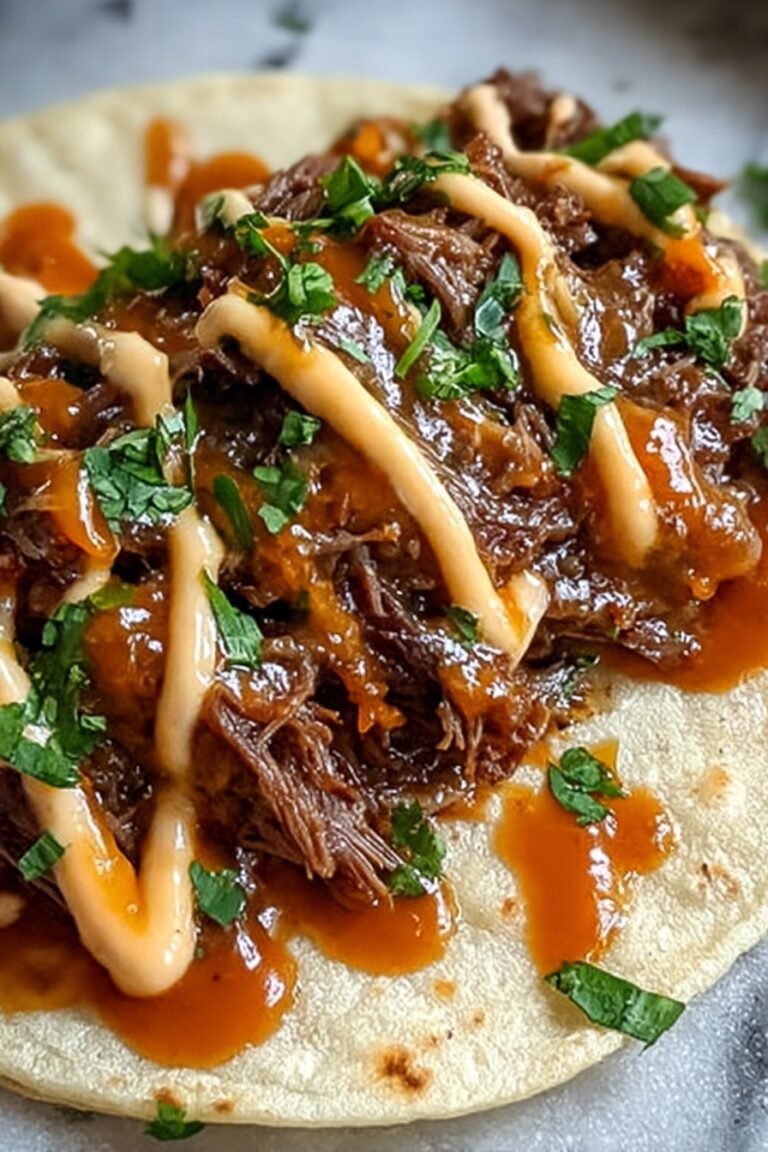 Garlic Butter Honey BBQ Tacos Recipe