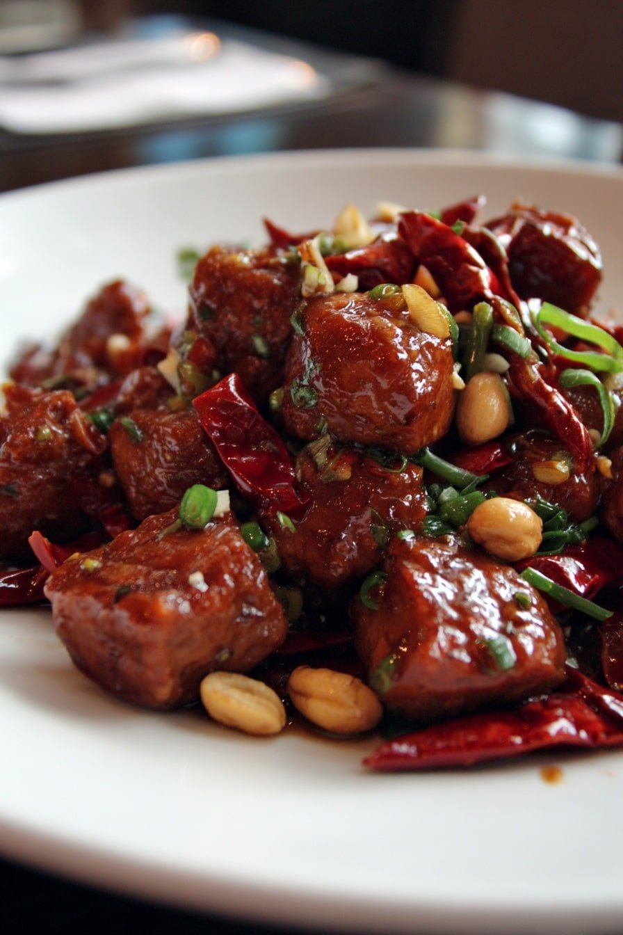 Quick Kung Pao Chicken Recipe - Article Image 1 — Quick Kung Pao Chicken, easy Kung Pao Chicken, spicy chicken stir-fry, fast Asian dinner, homemade Kung Pao Chicken