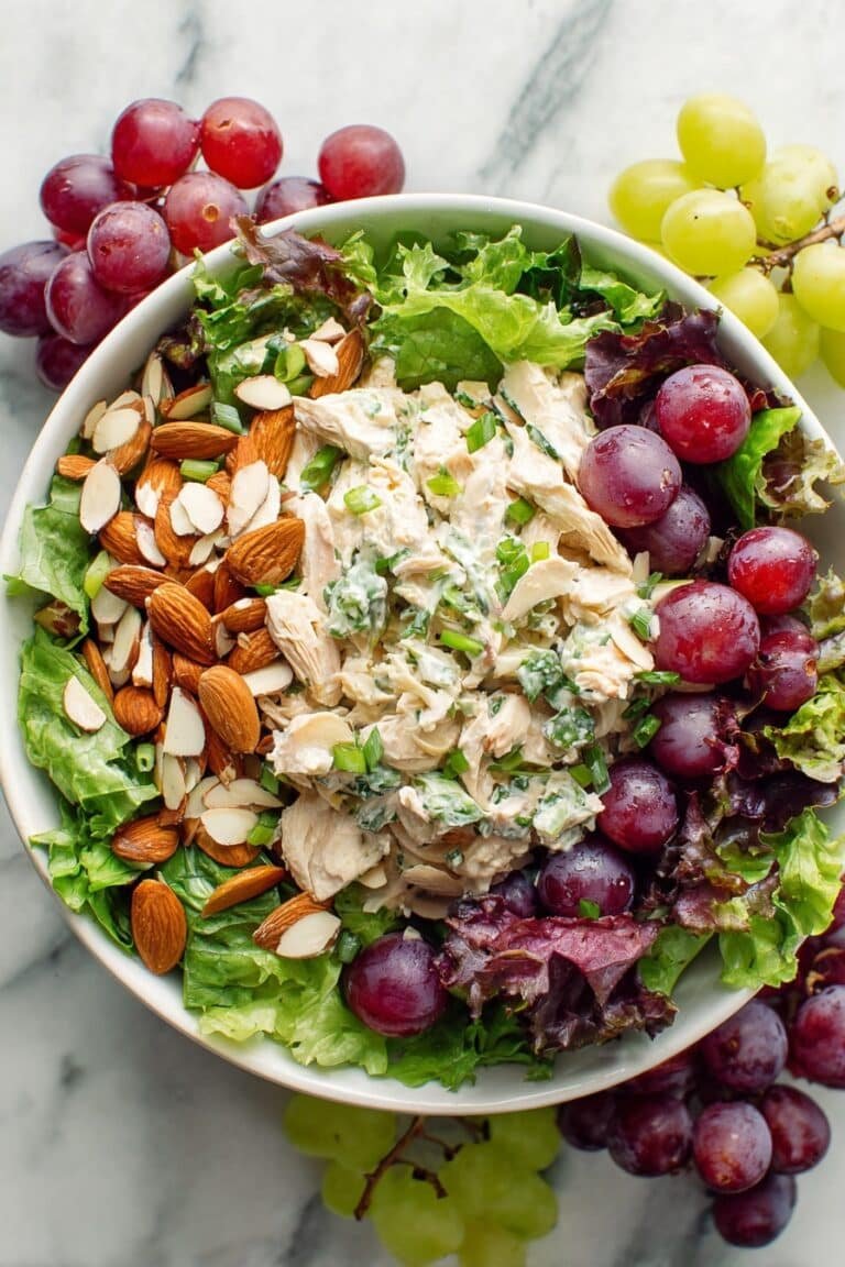 Chicken Salad with Grapes and Almonds Recipe
