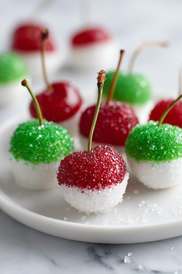 Drunken Cherry Holiday Chocolate Bites Recipe