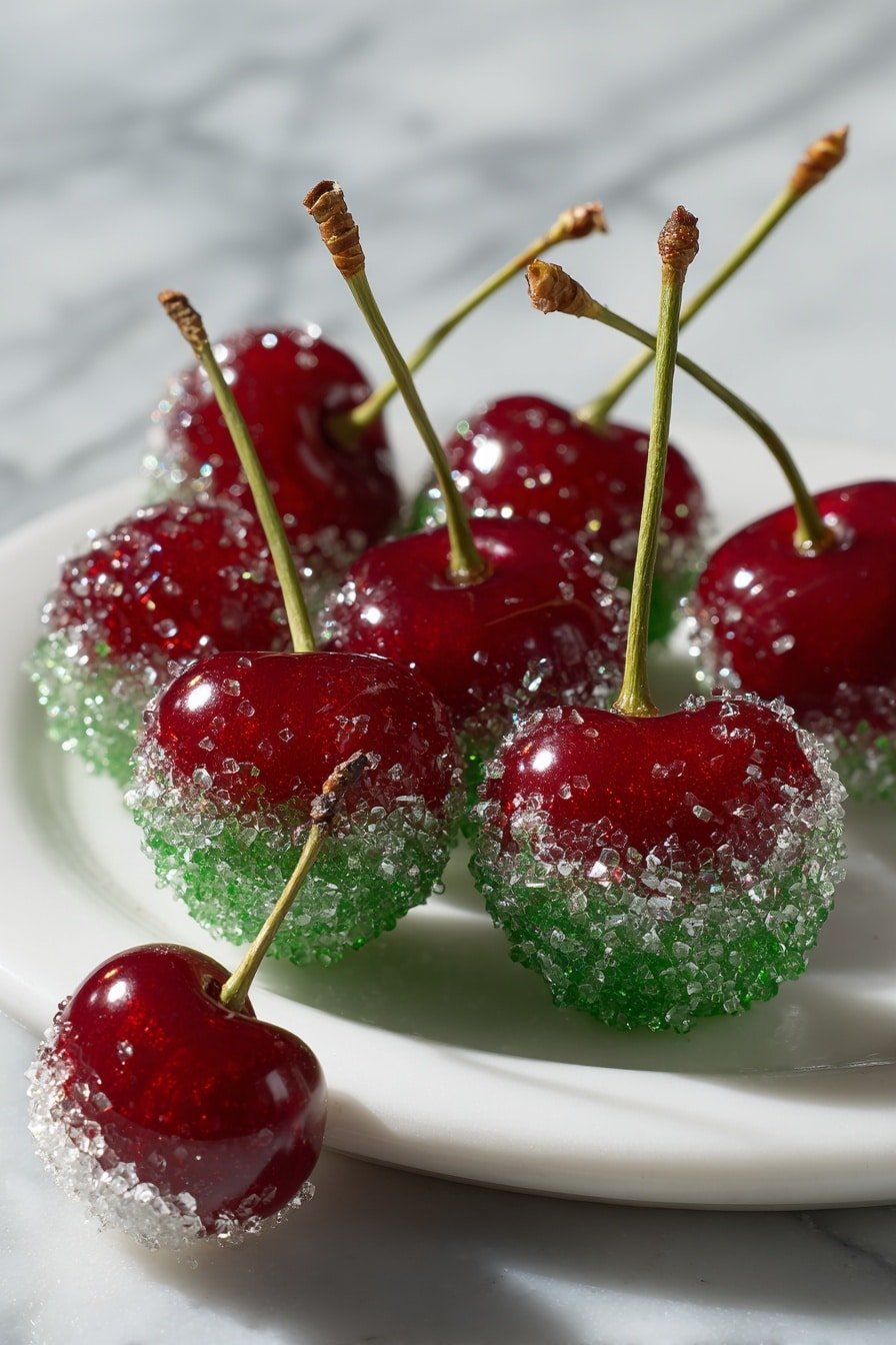 Drunken Cherry Holiday Chocolate Bites Recipe - Article Image 2 — Drunken Cherry Holiday Chocolate Bites, holiday chocolate appetizers, boozy cherry chocolates, festive dessert bites, easy holiday treats