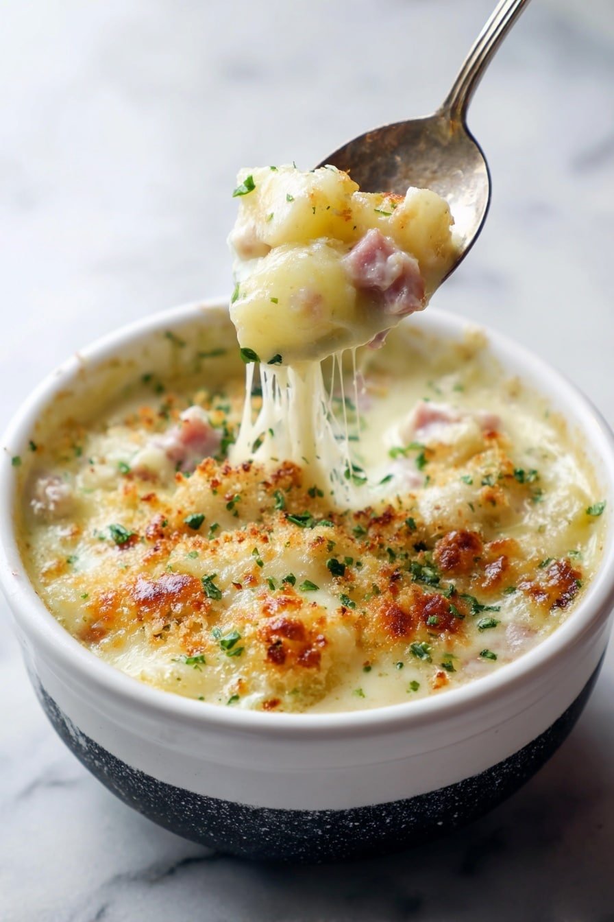 Chicken Cordon Bleu Soup Recipe - Article Image 2 — Chicken Cordon Bleu Soup, Easy Chicken Cordon Bleu Soup Recipe, Comforting Chicken Soup with Ham and Swiss, Creamy Chicken Cordon Bleu Soup Instructions, Hearty Chicken and Ham Soup