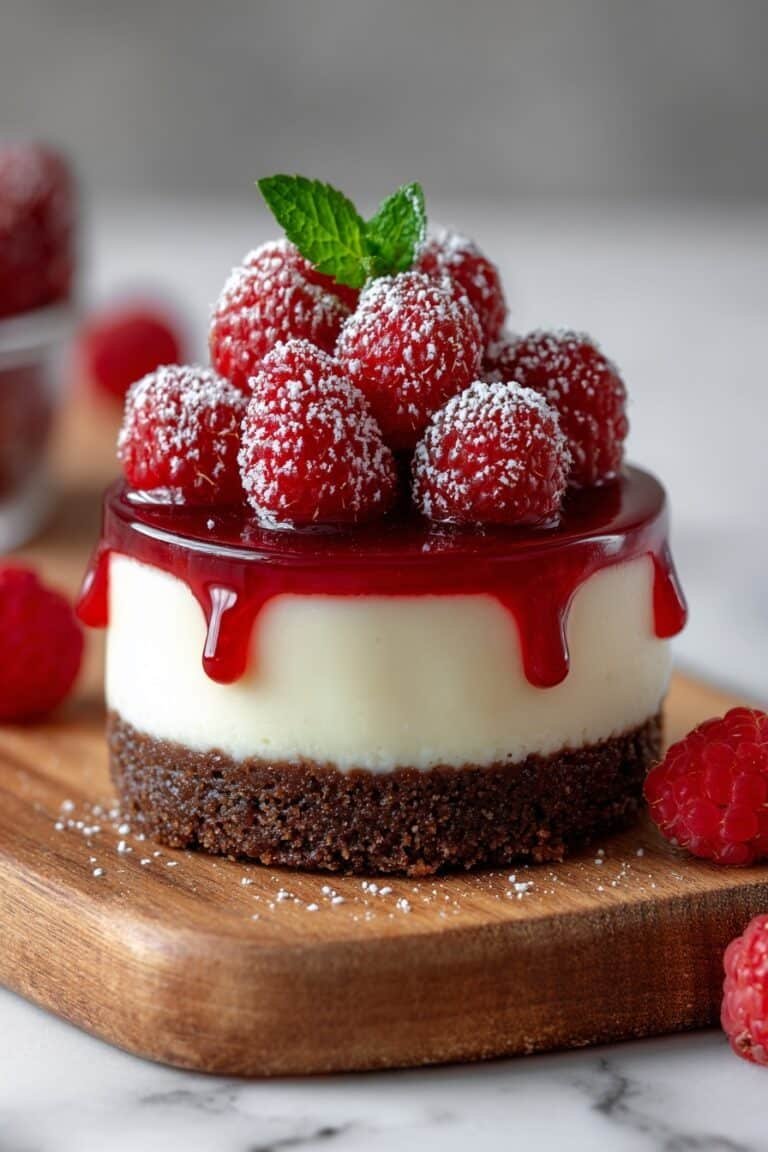 Chocolate Raspberry Petal Ganache Delights Recipe