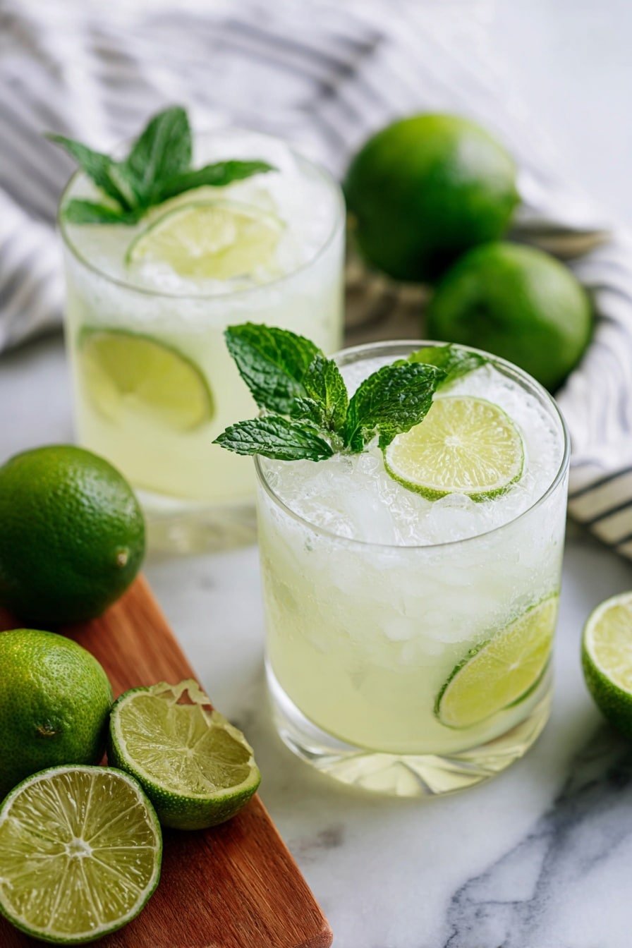 Refreshing Brazilian Limeade Recipe - Article Image 1 — Brazilian Limeade, refreshing Brazilian limeade, how to make Brazilian limeade, Brazilian limeade ingredients, easy Brazilian limeade