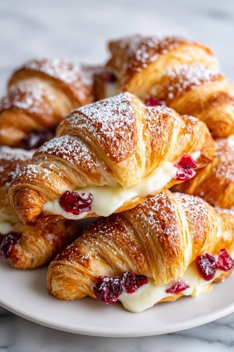 Cranberry Cream Cheese Crescent Bites Recipe